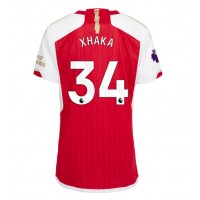 Arsenal Granit Xhaka #34 Fotballklær Hjemmedrakt Dame 2023-24 Kortermet